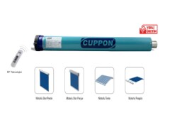 CUPPON - CM59E 59mm - Elektronik Alıcılı Motor Sistemi Elektronik Limit + Dahili Alıcı + Kademeli Çalışma Fonksiyonu - 1